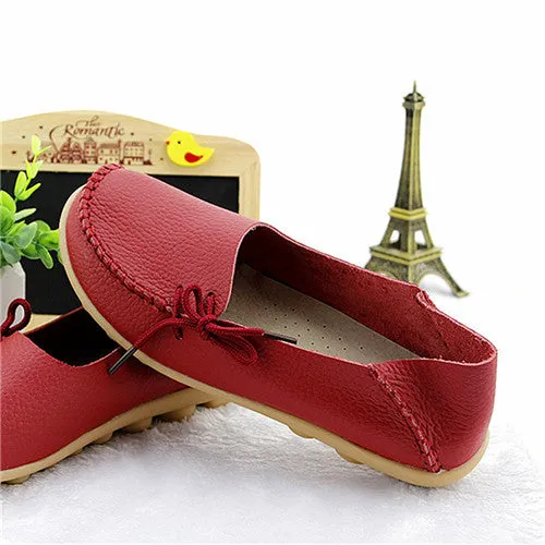 Plus size women shoes fashion soft women flats slip on Spring Autumn women casual shoes Comfort loafers zapatos mujer SDT179