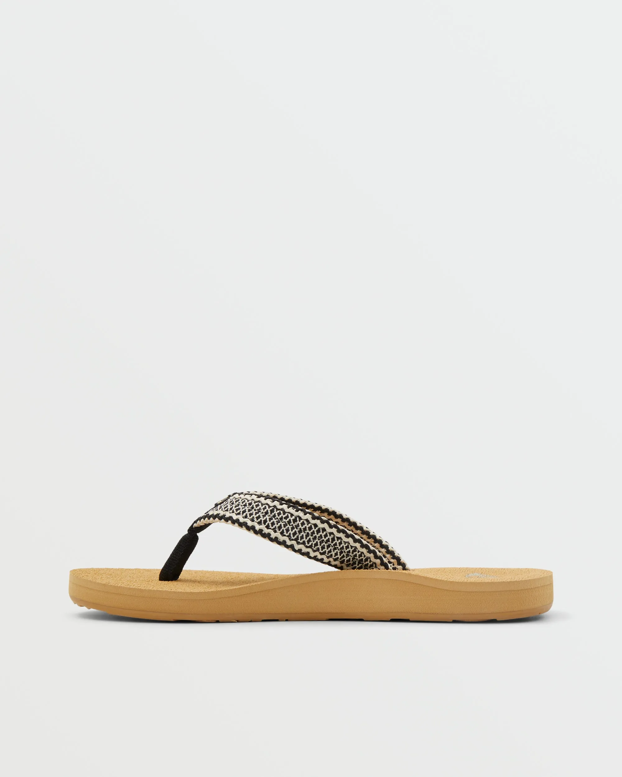 Porto IV Sandals - Black & White