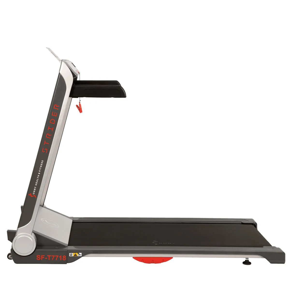 Pro Treadmill Wide Flat Folding & Low Deck