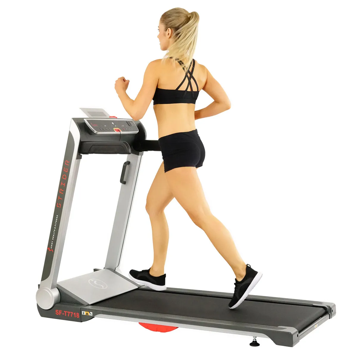 Pro Treadmill Wide Flat Folding & Low Deck