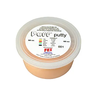 Puff LiTE Exercise Putty - 6 piece set - 90cc - 1 of each