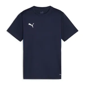 PUMA teamGOAL Junior Football Jersey Navy