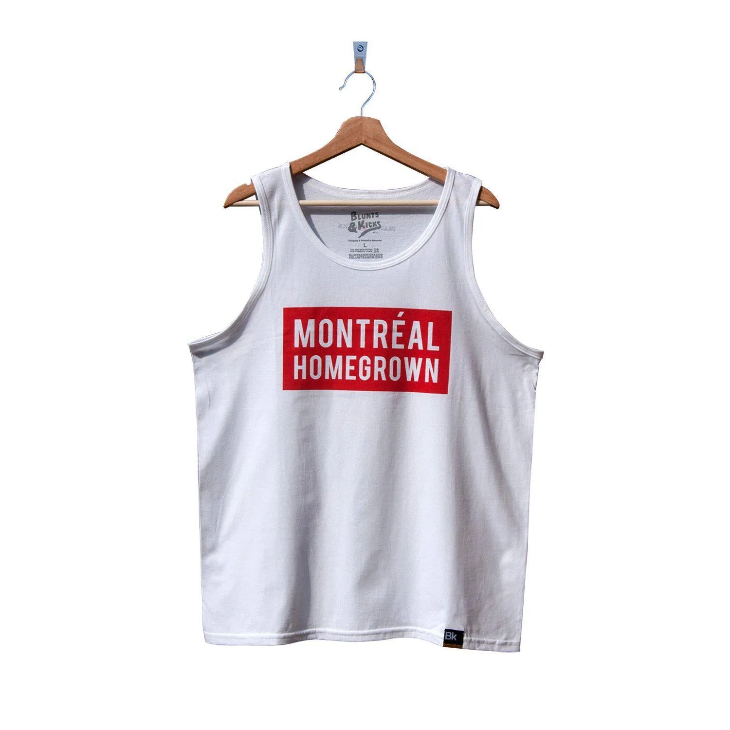 "Montréal Homegrown" Tank Top - White