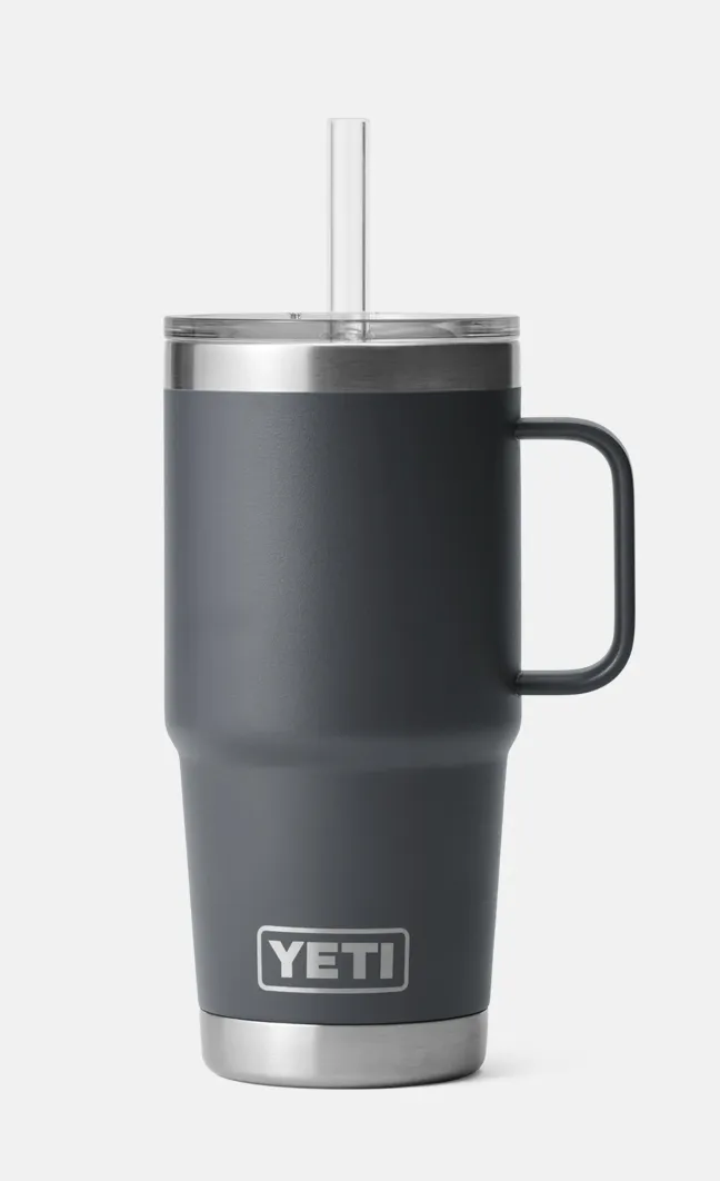 Rambler 25 oz Straw Mug