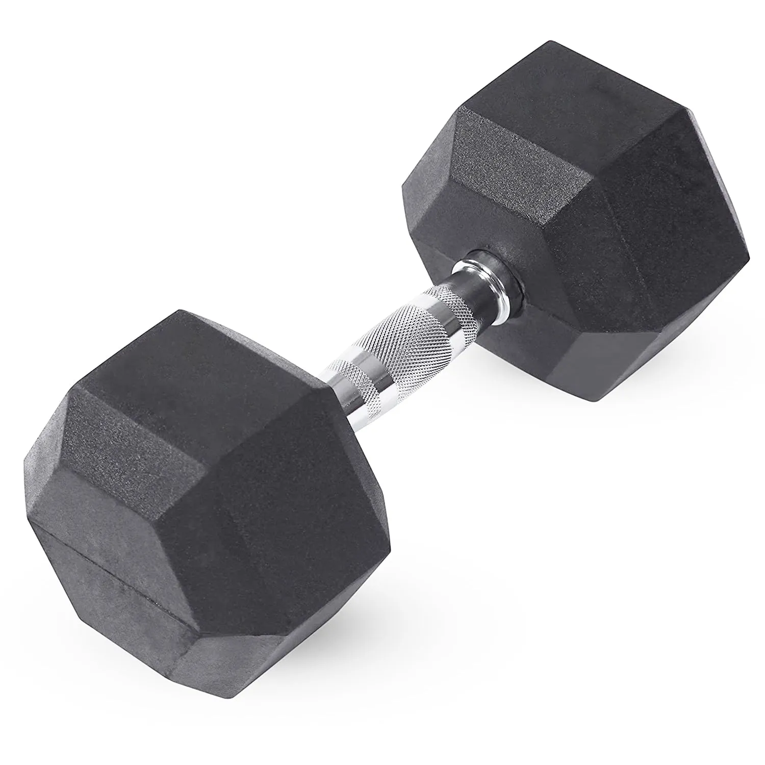 Rubber Encased Hex Dumbbell Hand Weight 2 x 15kg