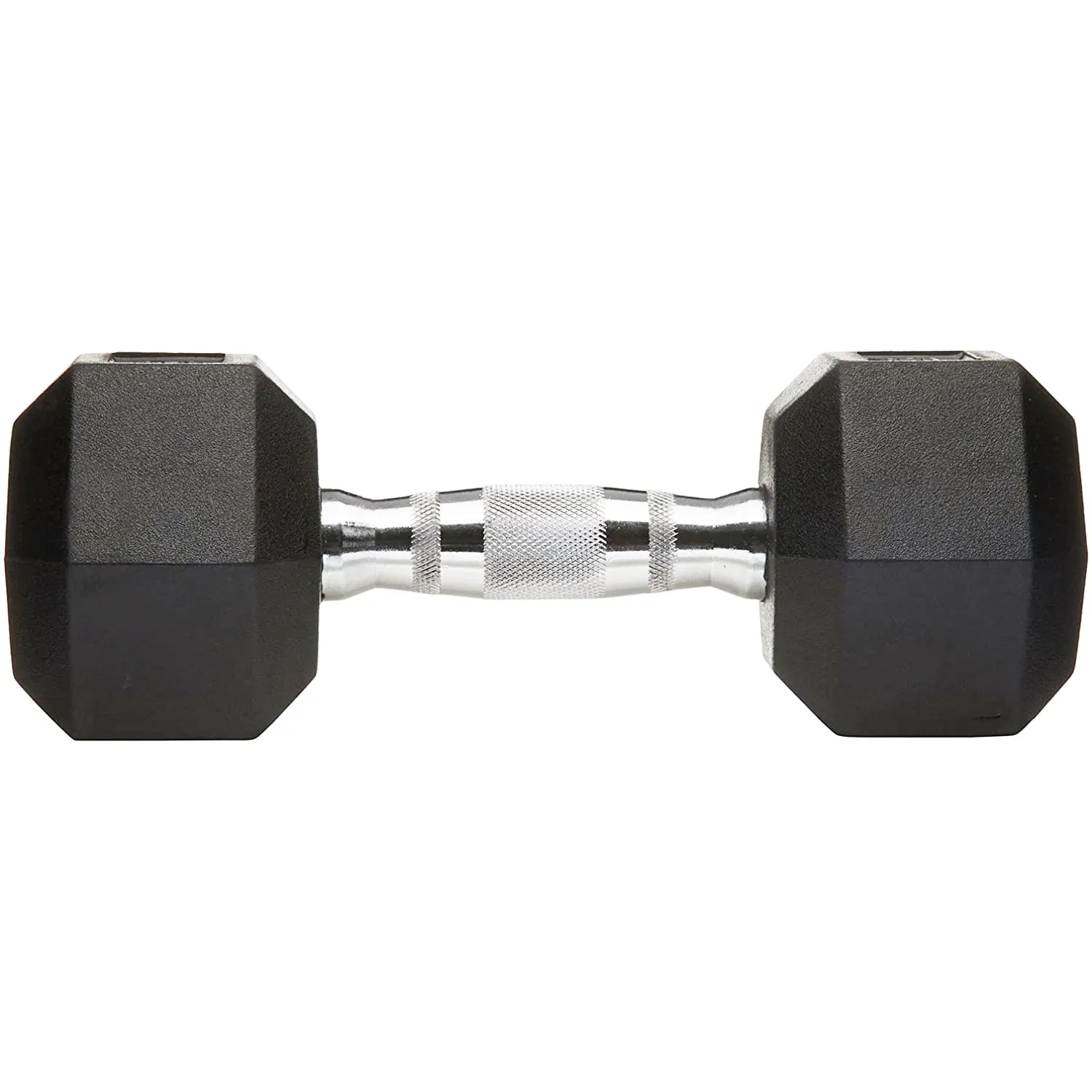 Rubber Encased Hex Dumbbell Hand Weight 2 x 5kg