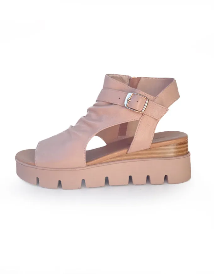 Rufuss Sandals Cafe Blush