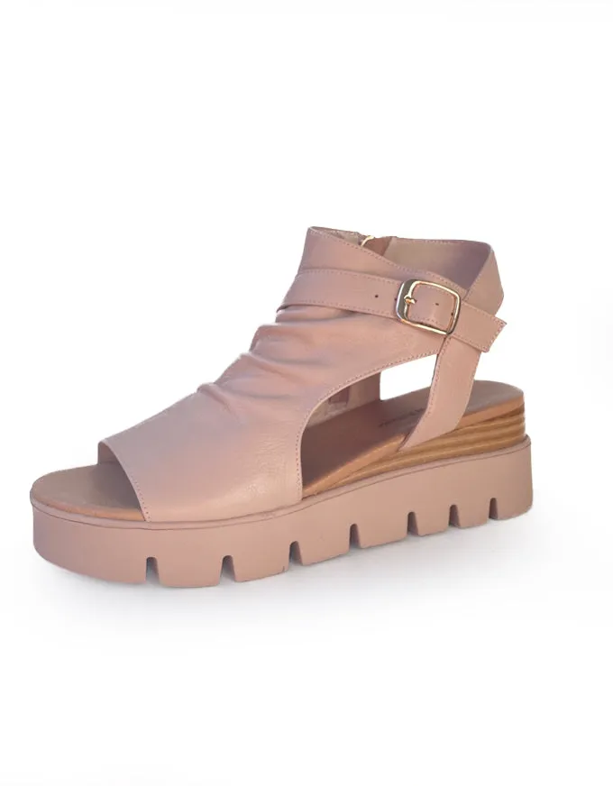 Rufuss Sandals Cafe Blush