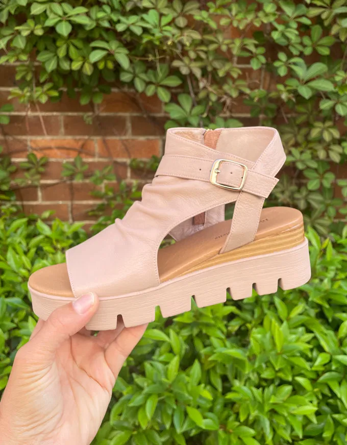 Rufuss Sandals Cafe Blush