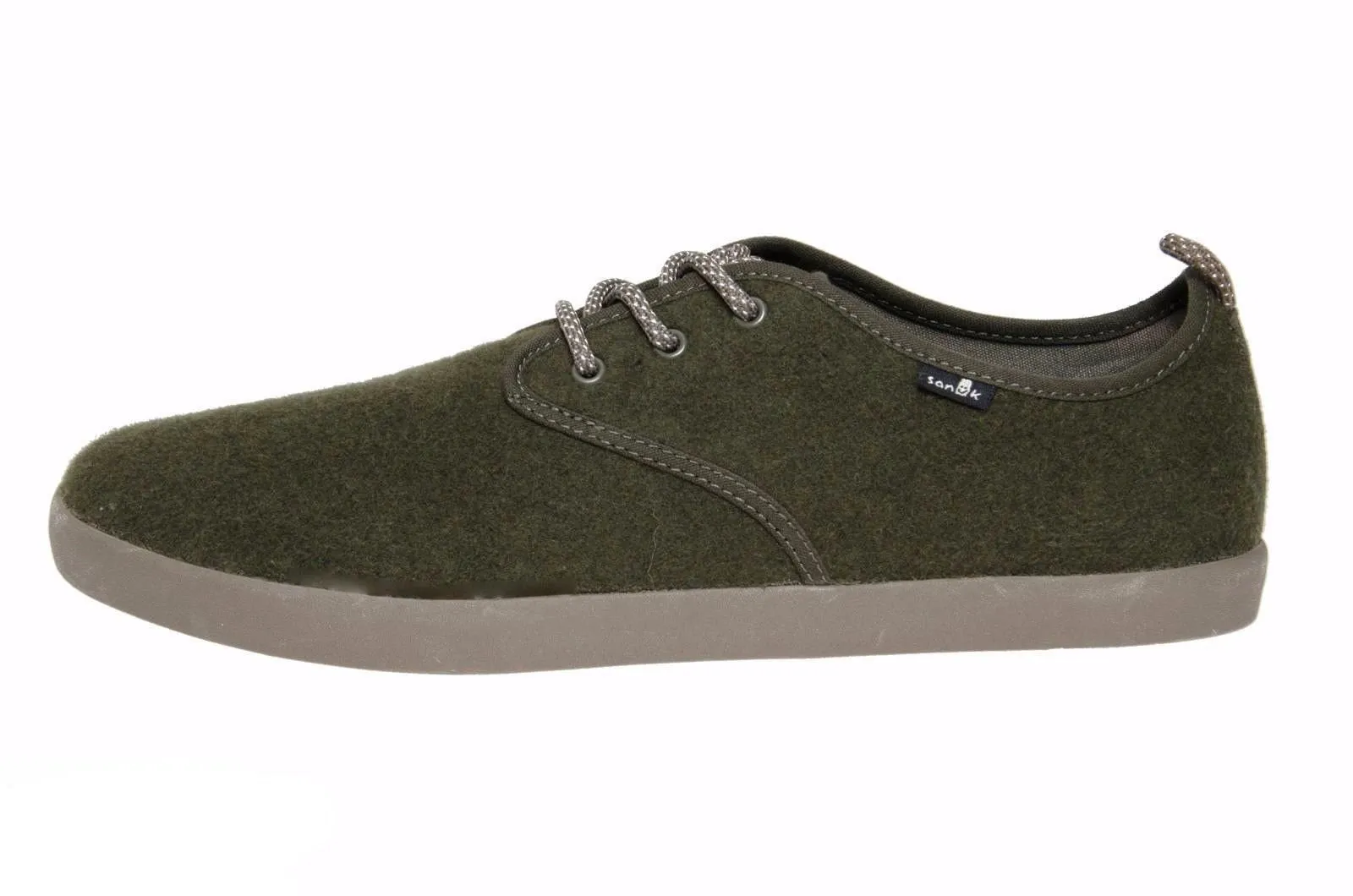 Sanuk Guide TX Dark Olive Wool Shoes