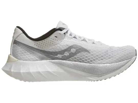 Saucony | Endorphin Pro 4 | Men's | White/Silver