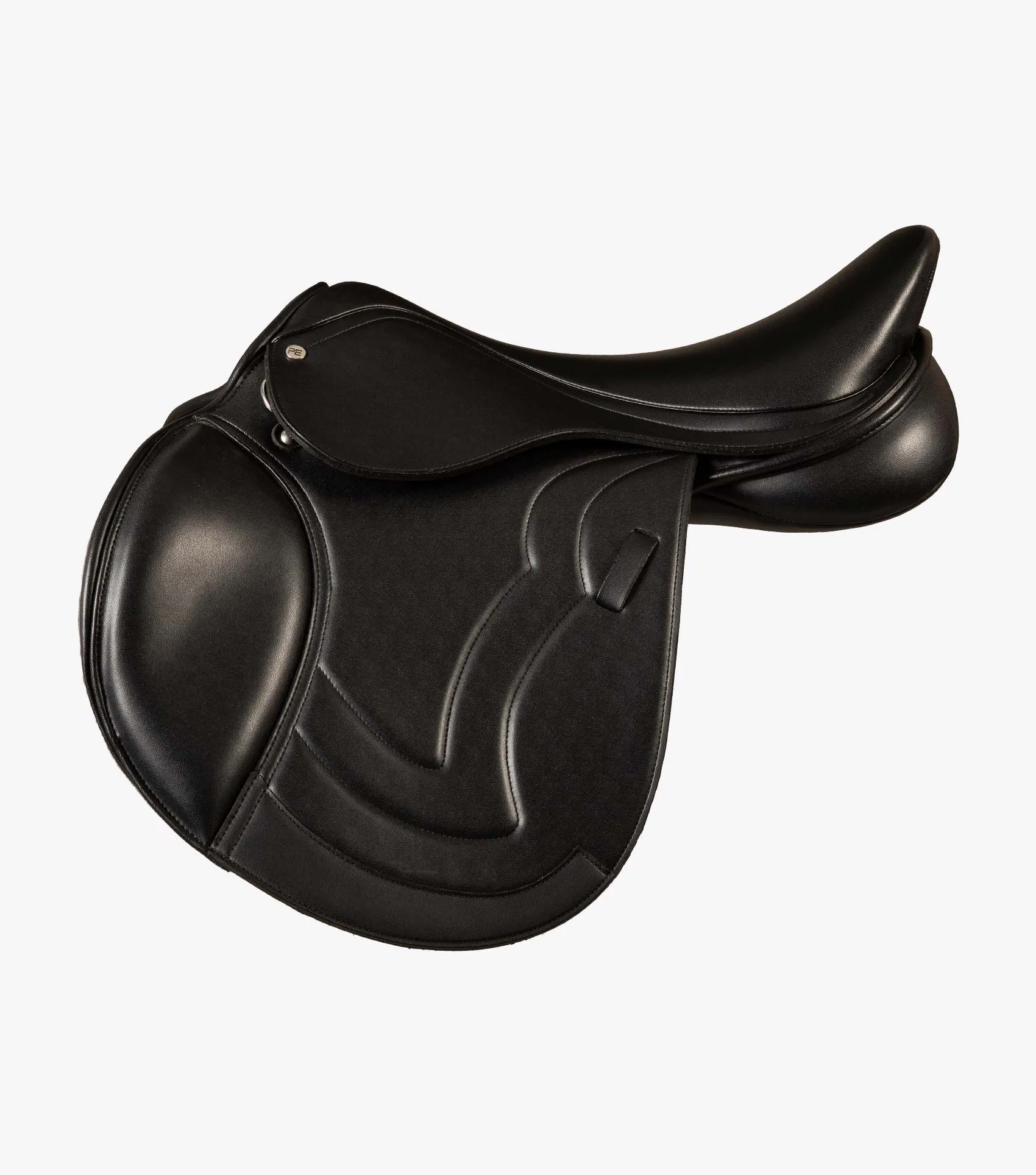 Sautiller Synthetic Close Contact Jump Saddle Black