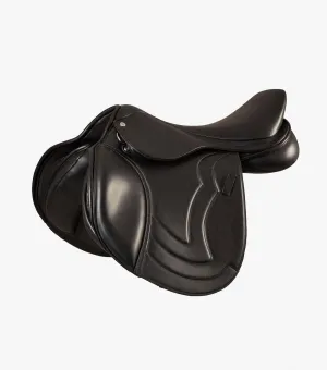 Sautiller Synthetic Close Contact Jump Saddle Black