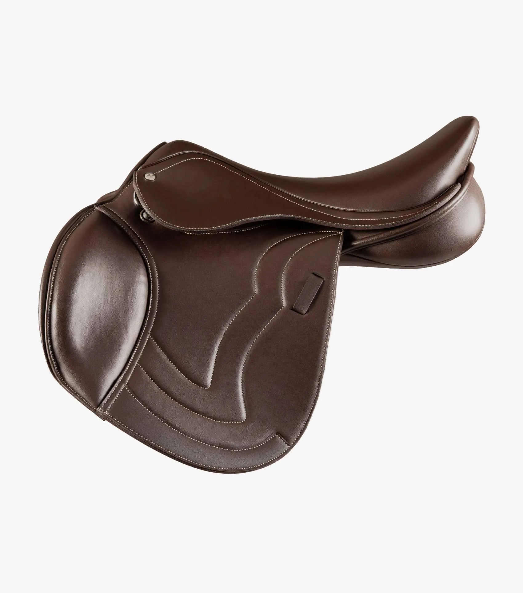 Sautiller Synthetic Close Contact Jump Saddle Brown