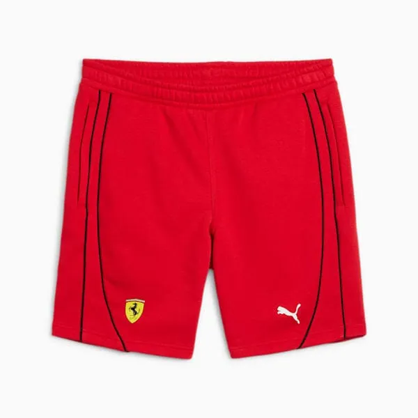 Scuderia Ferrari F1  Puma Men's Race Shorts - Black/Red