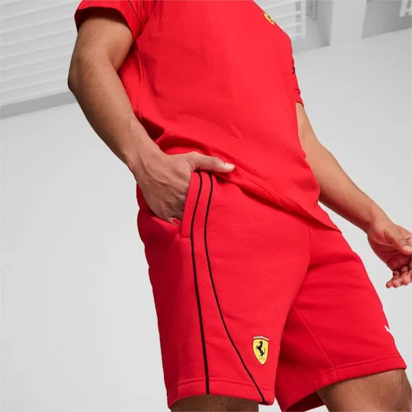 Scuderia Ferrari F1  Puma Men's Race Shorts - Black/Red