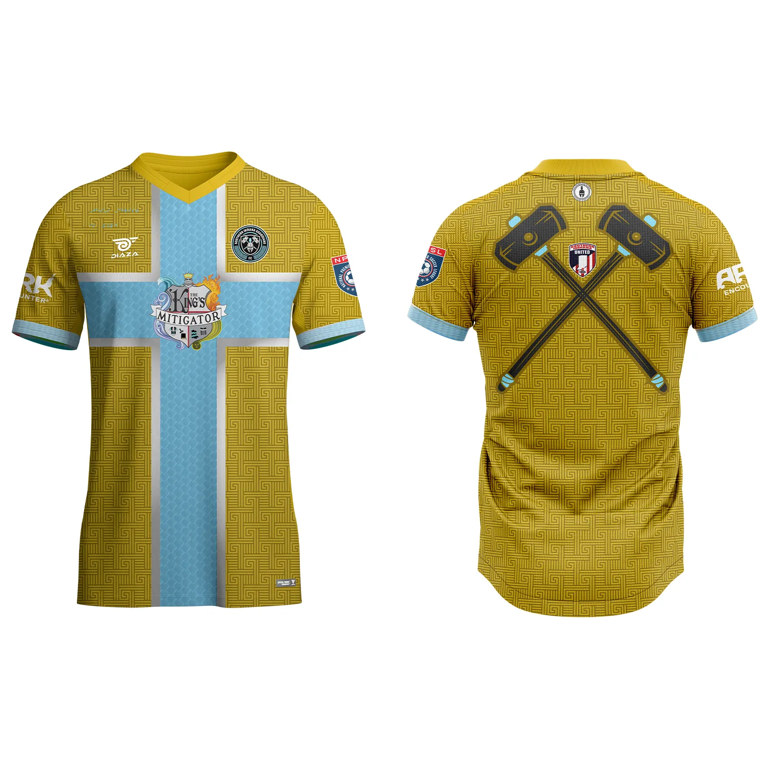 SI Guardians NPSL GK Yellow Jersey