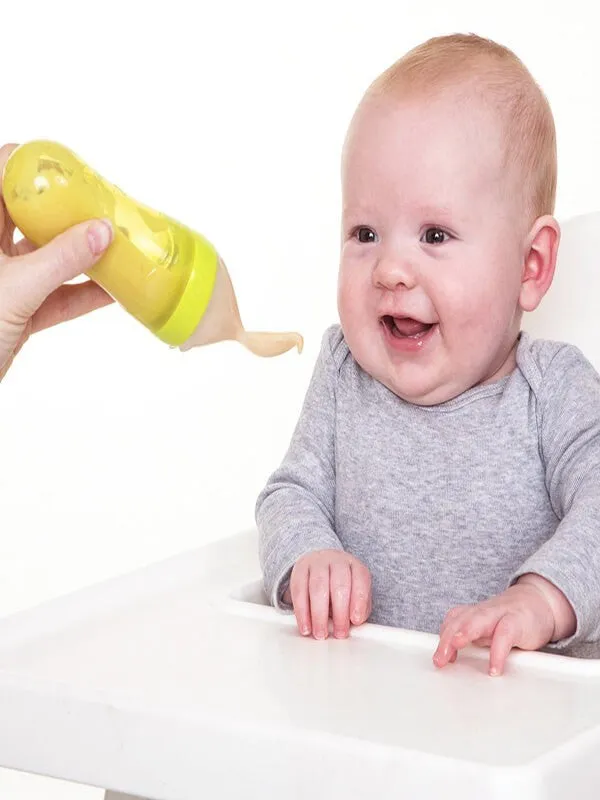 Silicone Baby Food Dispensing Spoon