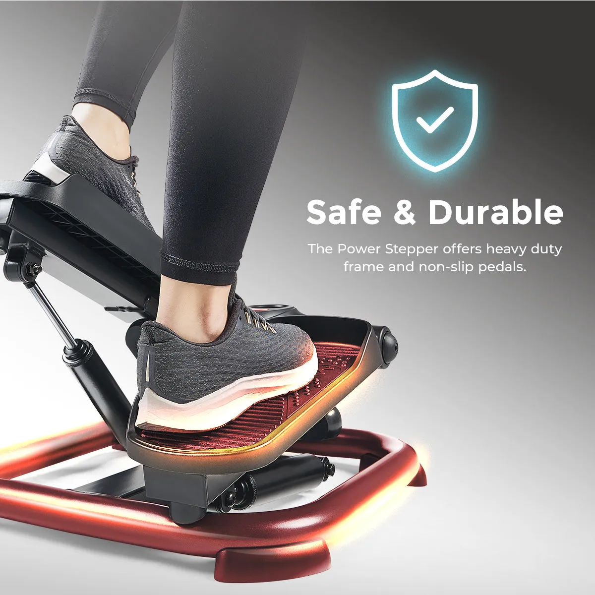 Smart Heavy Duty Power Stepper with Exercise Bands