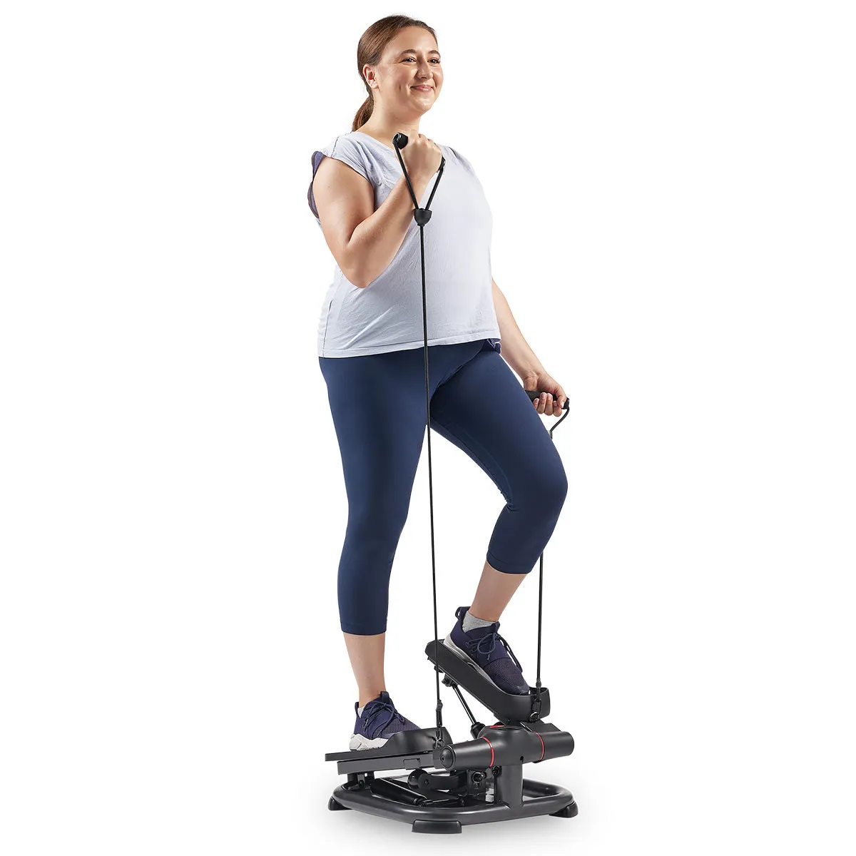 Smart Heavy Duty Power Stepper with Exercise Bands