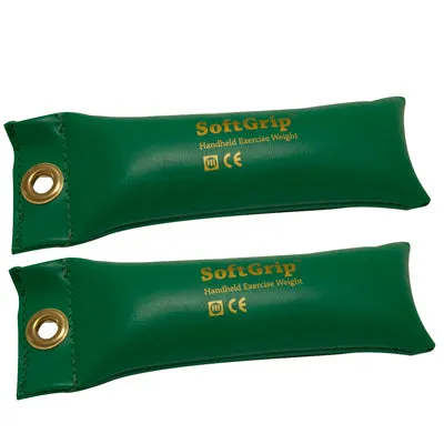 SoftGrip Hand Weights, 2lb. (Green)