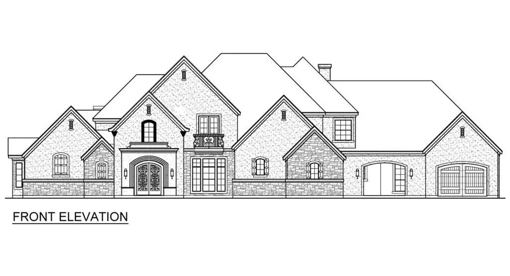 Spacious 4-Bedroom Home Plan with 4,416 sq ft and Versatile Living Spaces