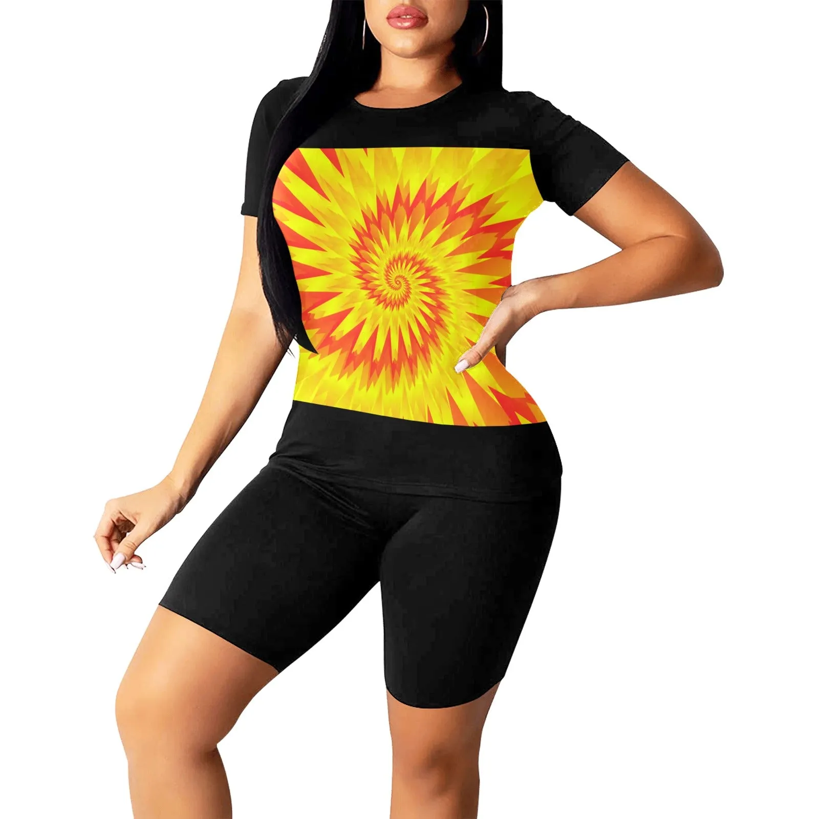 Tie Dye Women's Workout Set