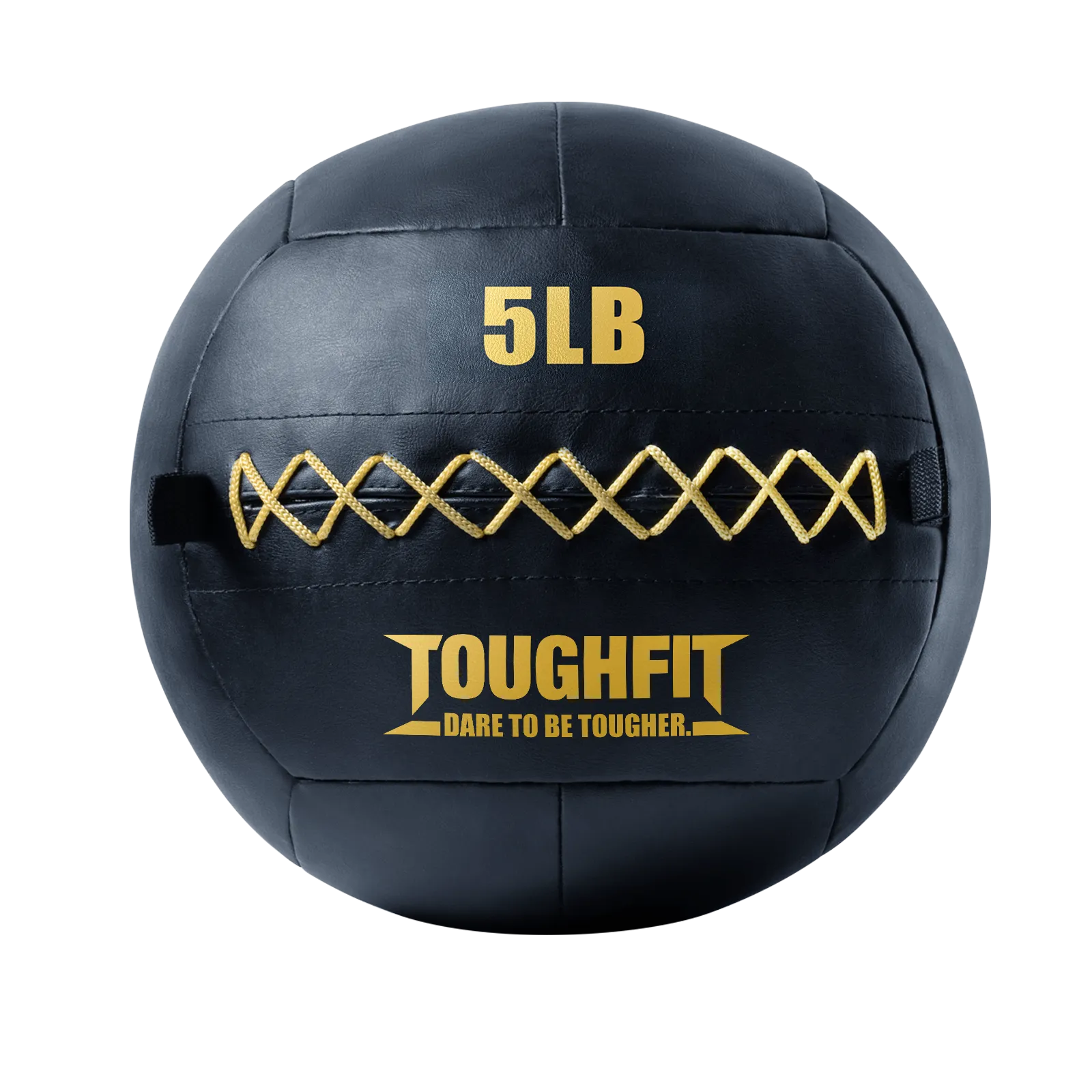 ToughFit Soft Leather Medicine Wall Ball