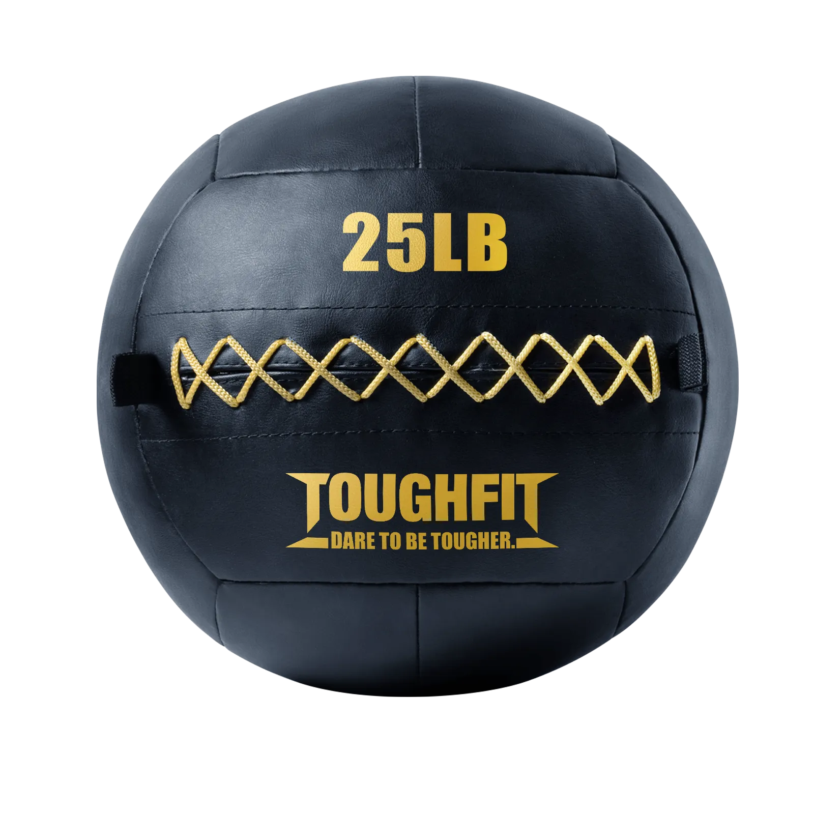 ToughFit Soft Leather Medicine Wall Ball