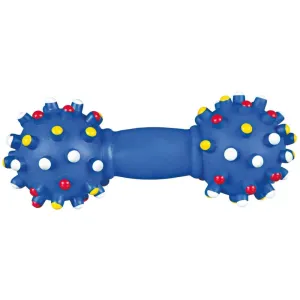 Trixie Vinyl Dumbbell Toy for Dogs (Blue)