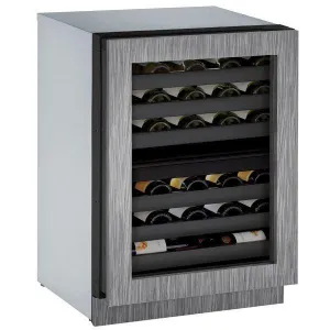 U-Line U3024ZWCINT00B 3024zwc 24" Dual-zone Wine Refrigerator With Integrated Frame Finish and Field Reversible Door Swing (115 V/60 Hz Volts /60 Hz Hz)