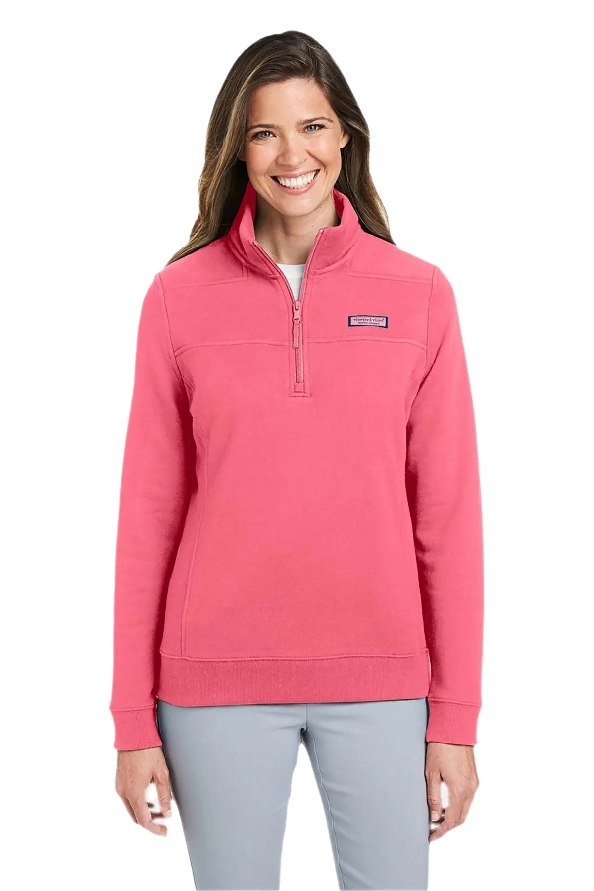 Vineyard Vines Custom Ladies Collegiate Shep Shirts, Jetty Red