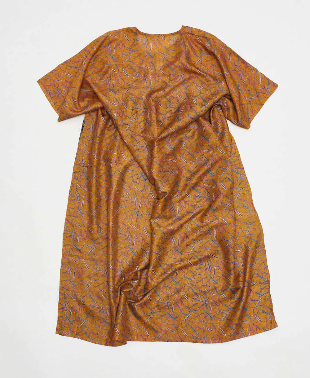 Vintage Silk Kaftan - No. 240315 - O/S