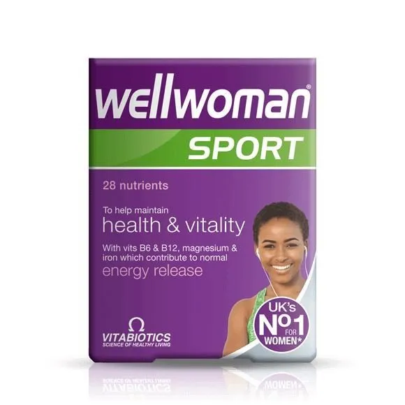 VITABIOTICS WELLWOMAN SPORT & FITNESS - 30 TABLETS