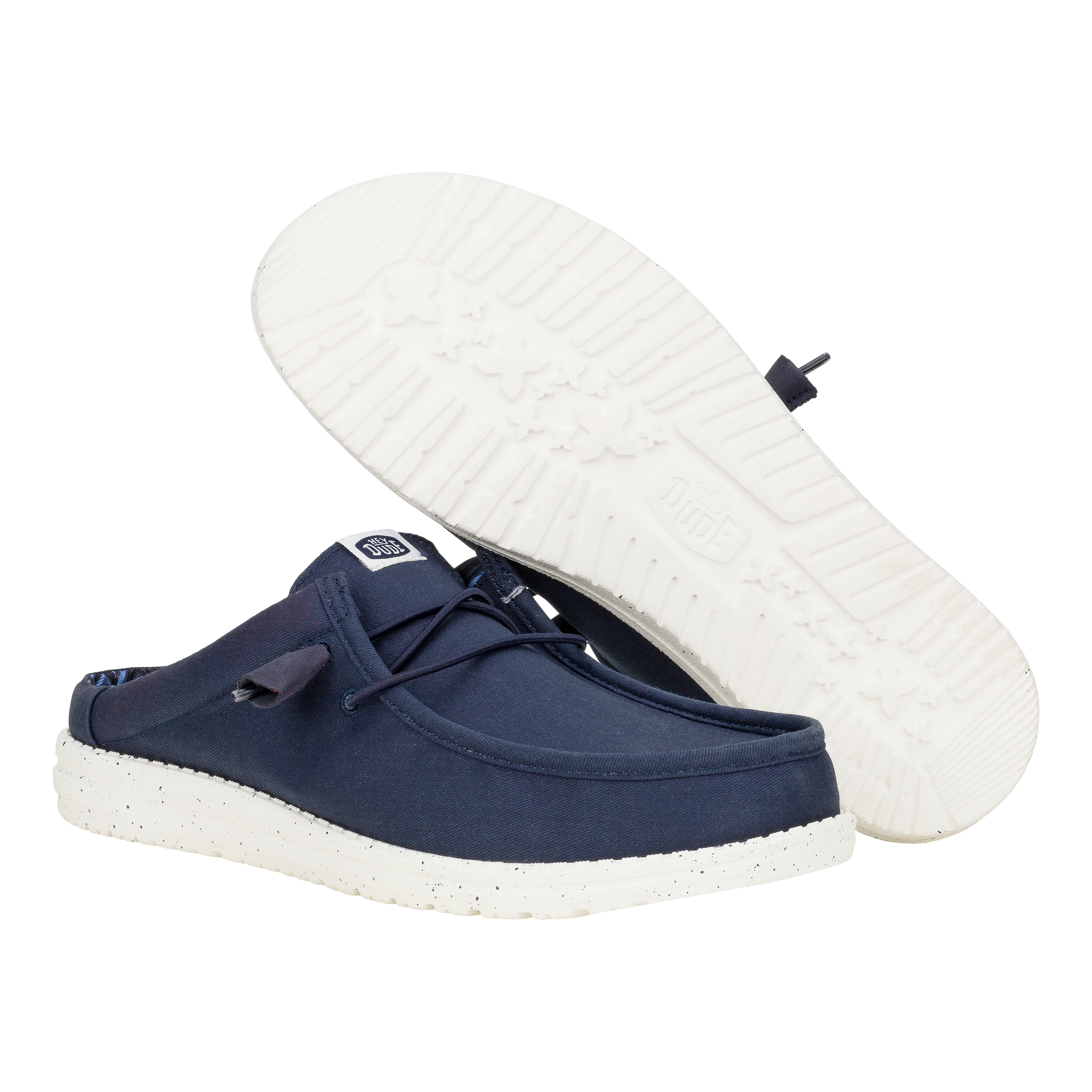 Wally Slip Stretch Canvas - Navy