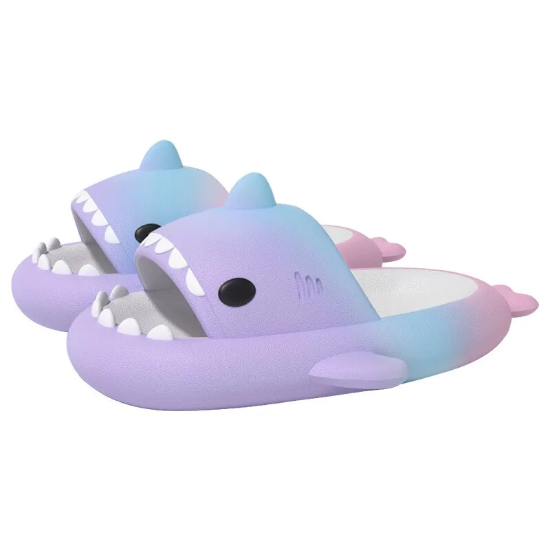 Warm and Comfortable Home and Bedroom Cute Shark Slippers