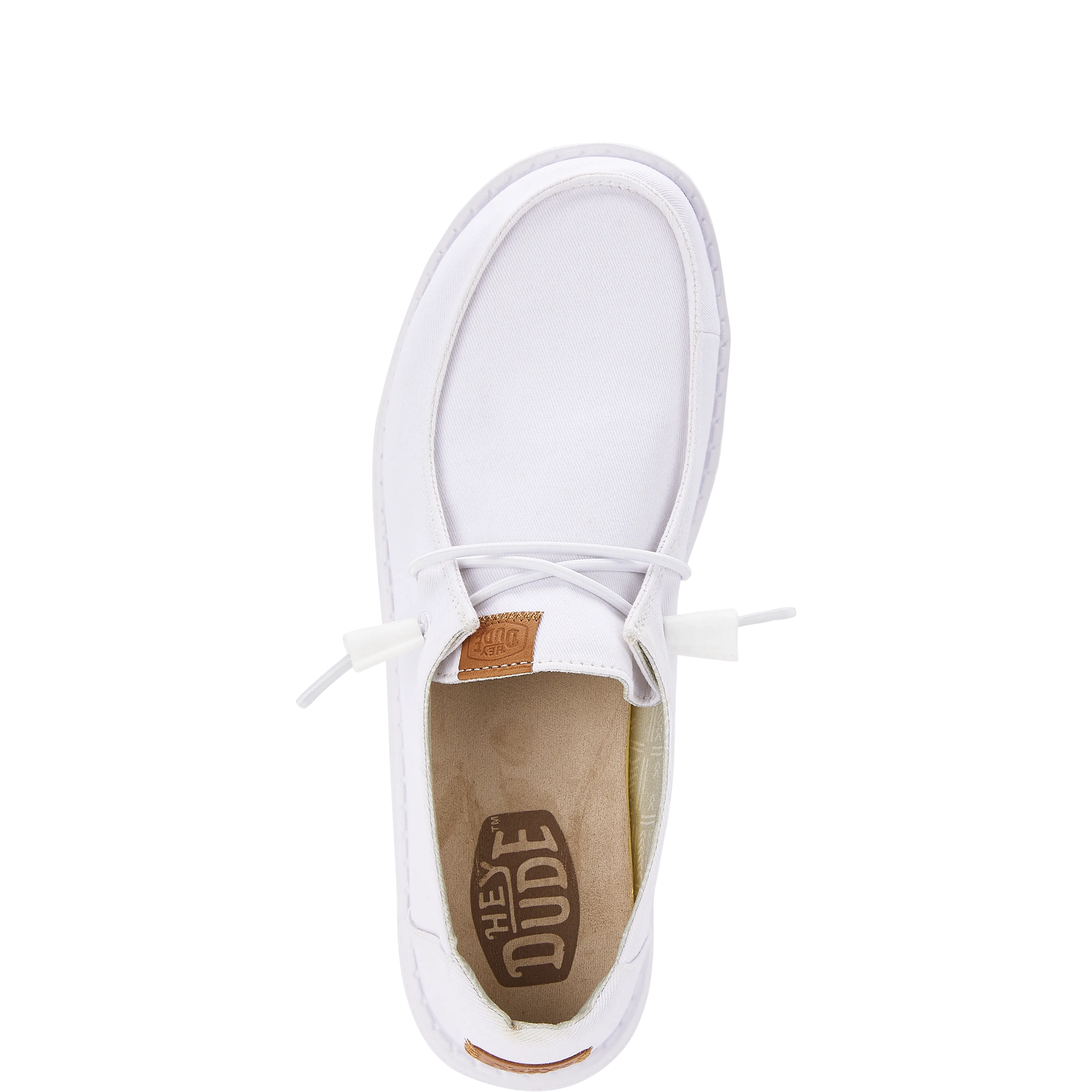 Wendy Stretch Canvas Wide - White