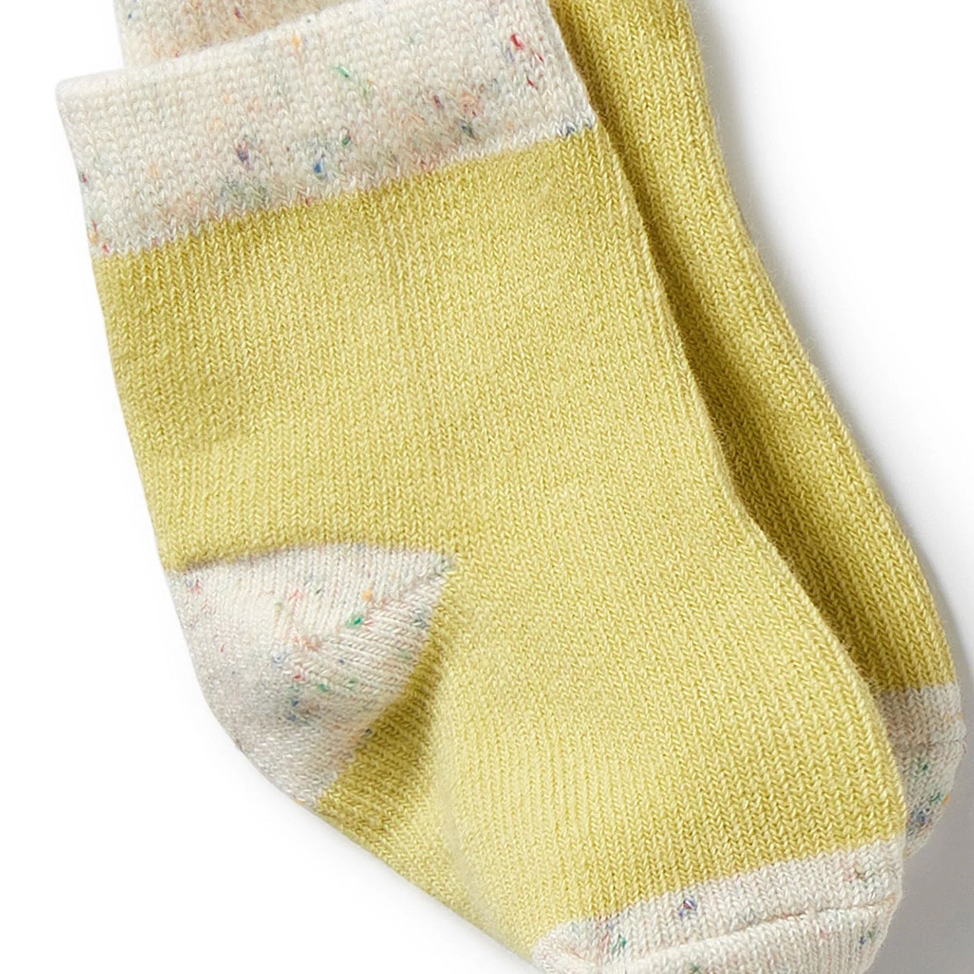 Wilson & Frenchy Organic 3 Pack Baby Socks - Endive, Bluebell, Blue