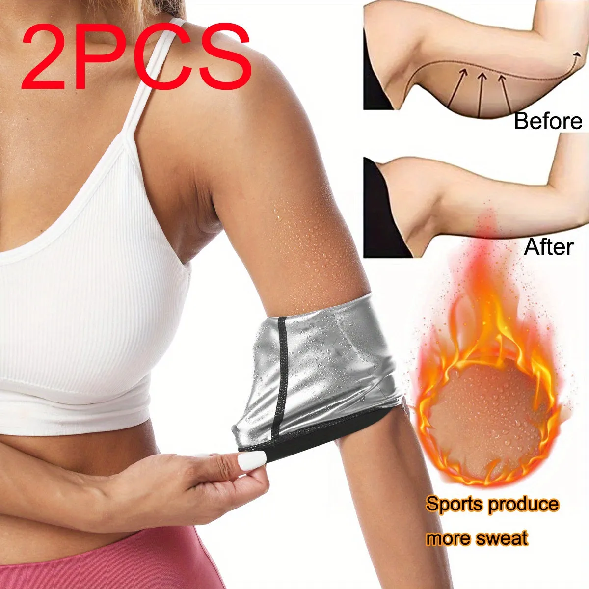 Womens Arm Trimmers for Sauna Sweat and Shaping