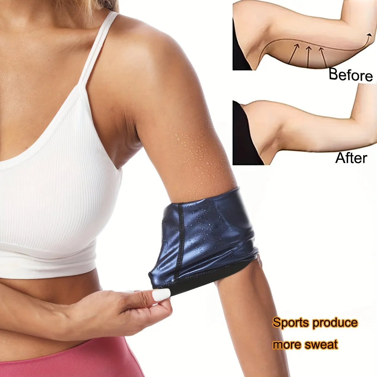 Womens Arm Trimmers for Sauna Sweat and Shaping