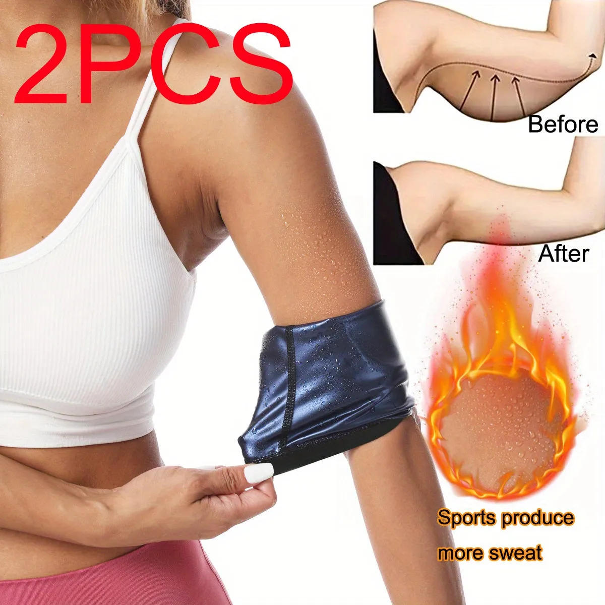 Womens Arm Trimmers for Sauna Sweat and Shaping