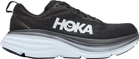 Women's Hoka Bondi 8 (Black/White)