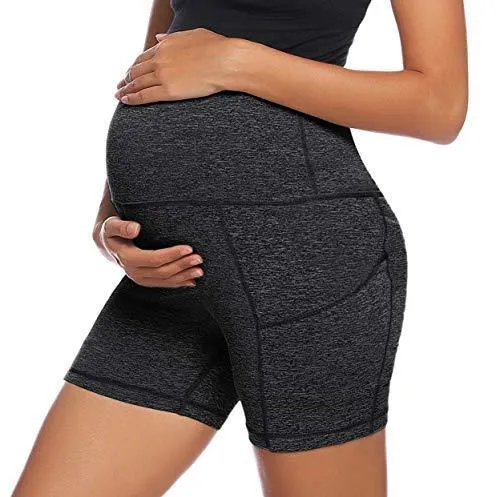 Women's Pregnant Yoga Shorts