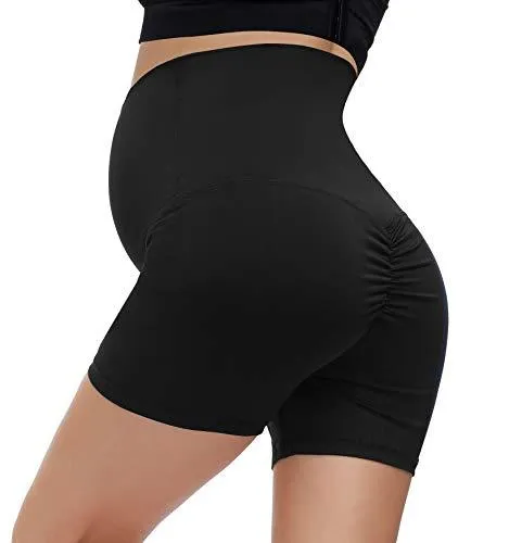 Women's Pregnant Yoga Shorts