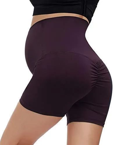 Women's Pregnant Yoga Shorts