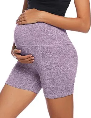 Women's Pregnant Yoga Shorts