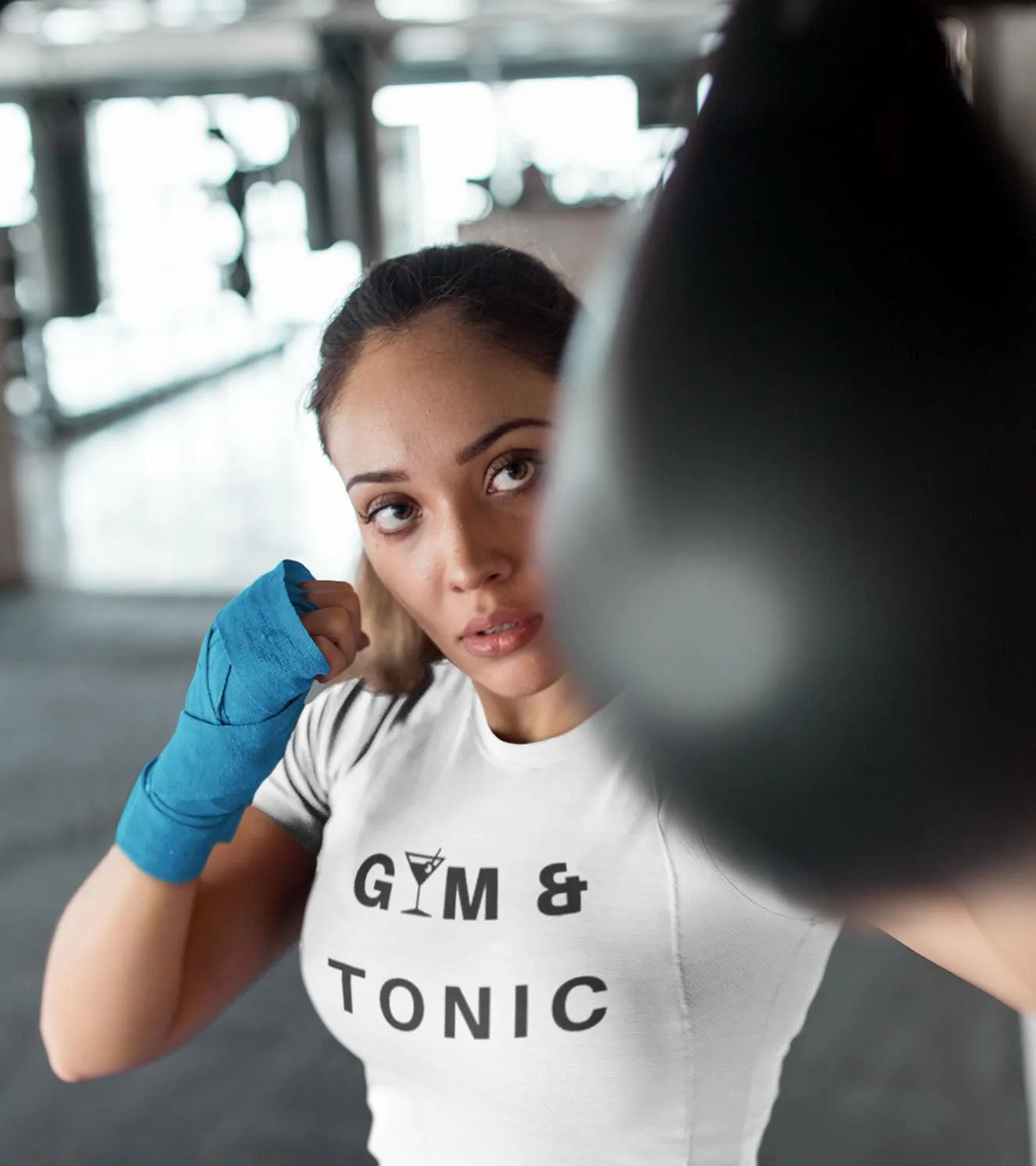 Women's "GYM & TONIC" T-Shirt