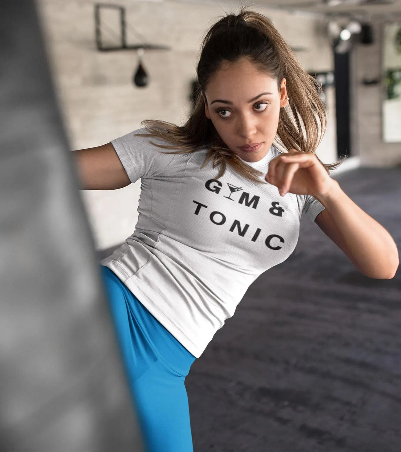 Women's "GYM & TONIC" T-Shirt