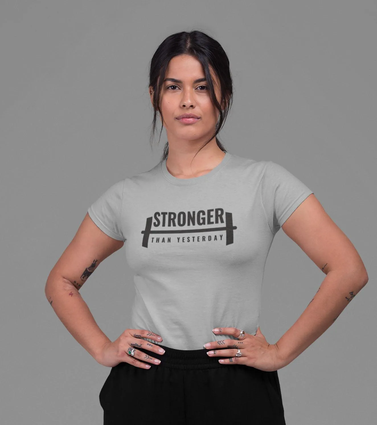 Women's "STRONGER THAN YESTERDAY" T-Shirt