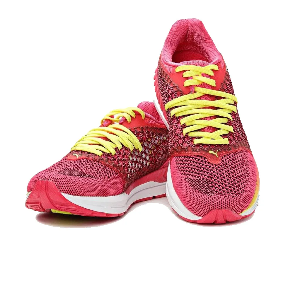 Women's Textured Running Shoes,Pink/Yellow